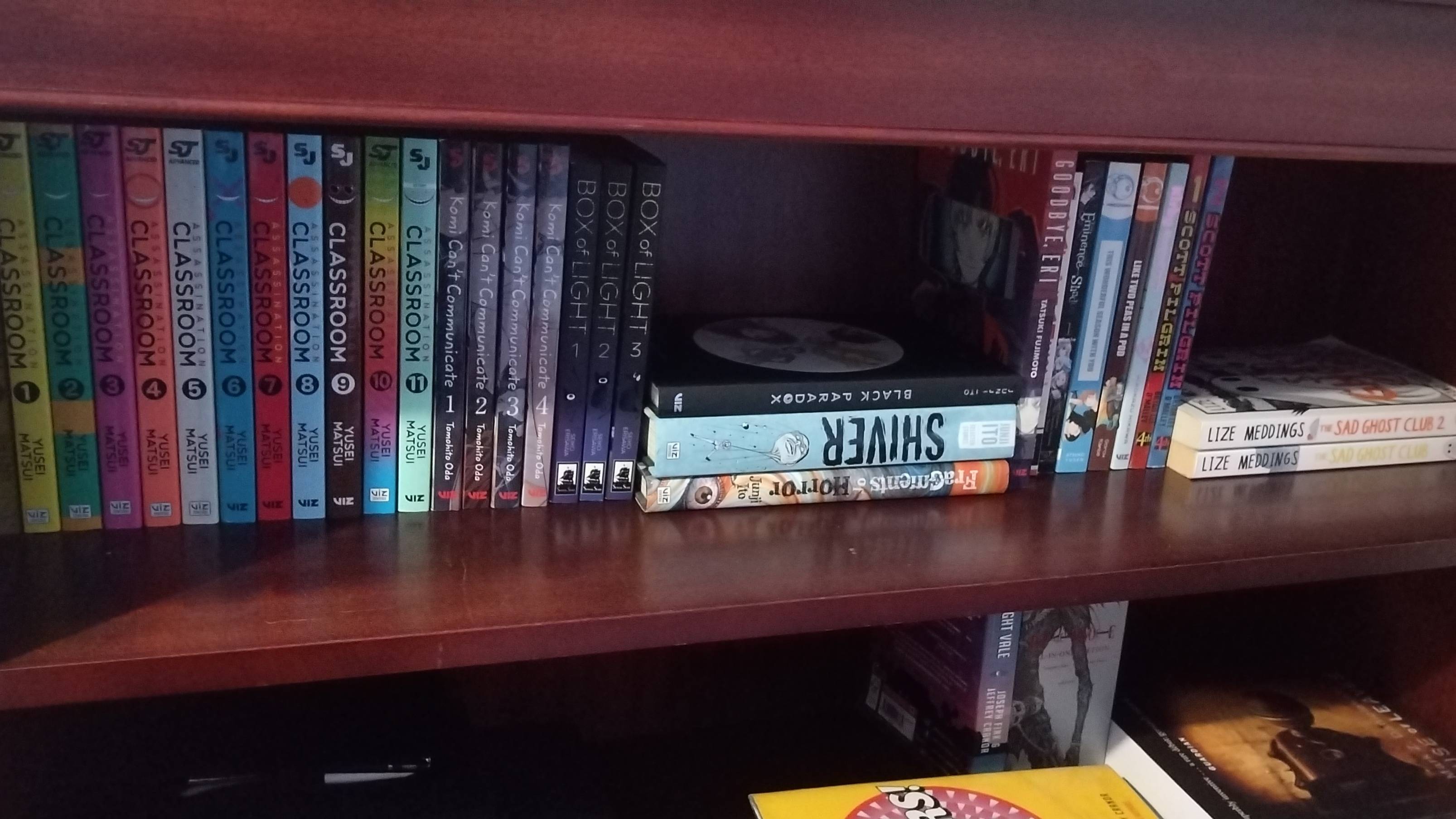 A Collection Of Books Mostly Manga